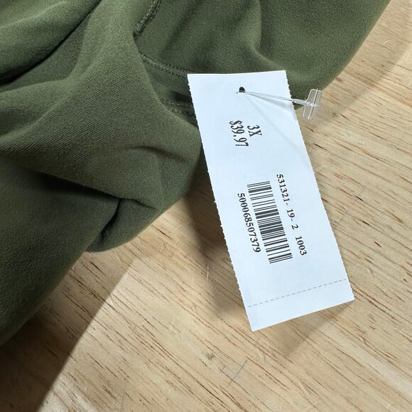 Athleta Salutation Stash High Rise 7/8 Tight Aspen Olive Women's Size 3X NWT - Picture 9 of 12